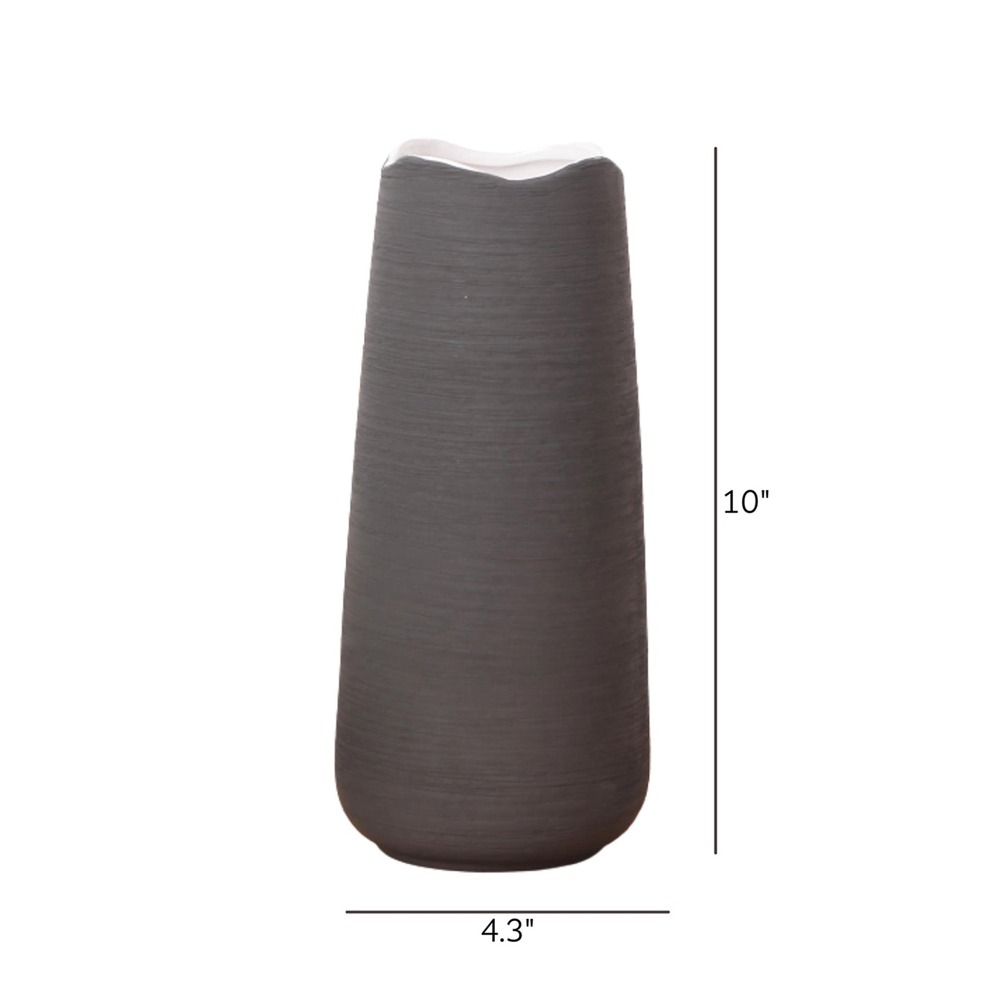Horizon Vase Large - Black