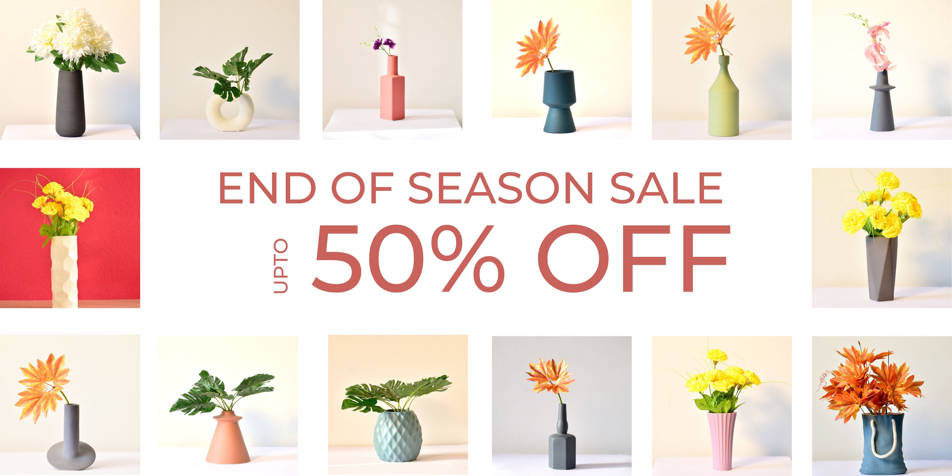 50% off season sale