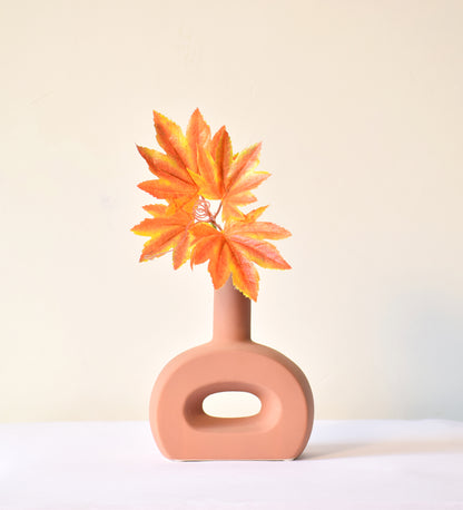 Hollow Flat Vase