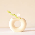 Half Donut Vase