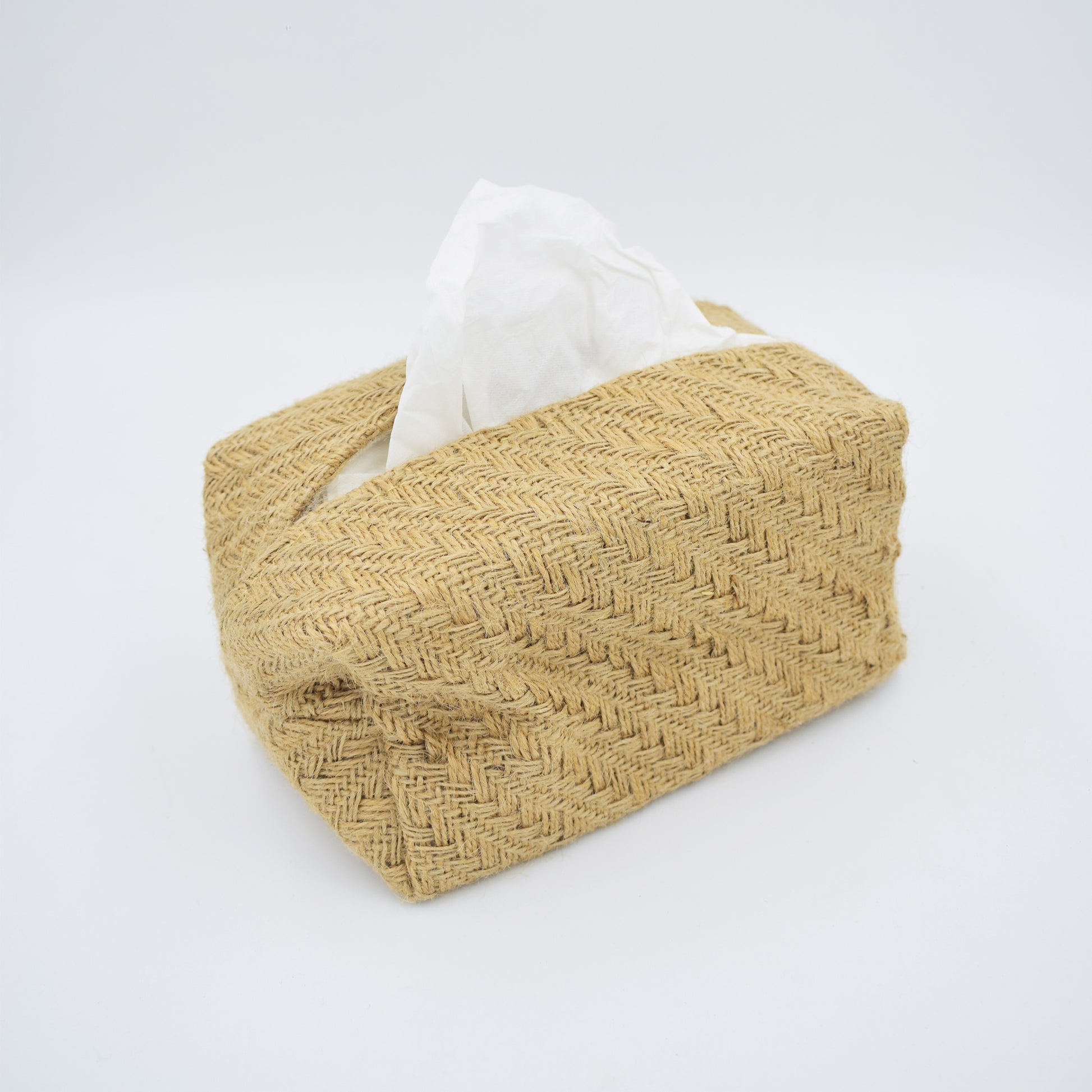 Jute Tissue Pouch/Organizer