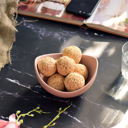 Mauve Lotus Serving Bowl Set