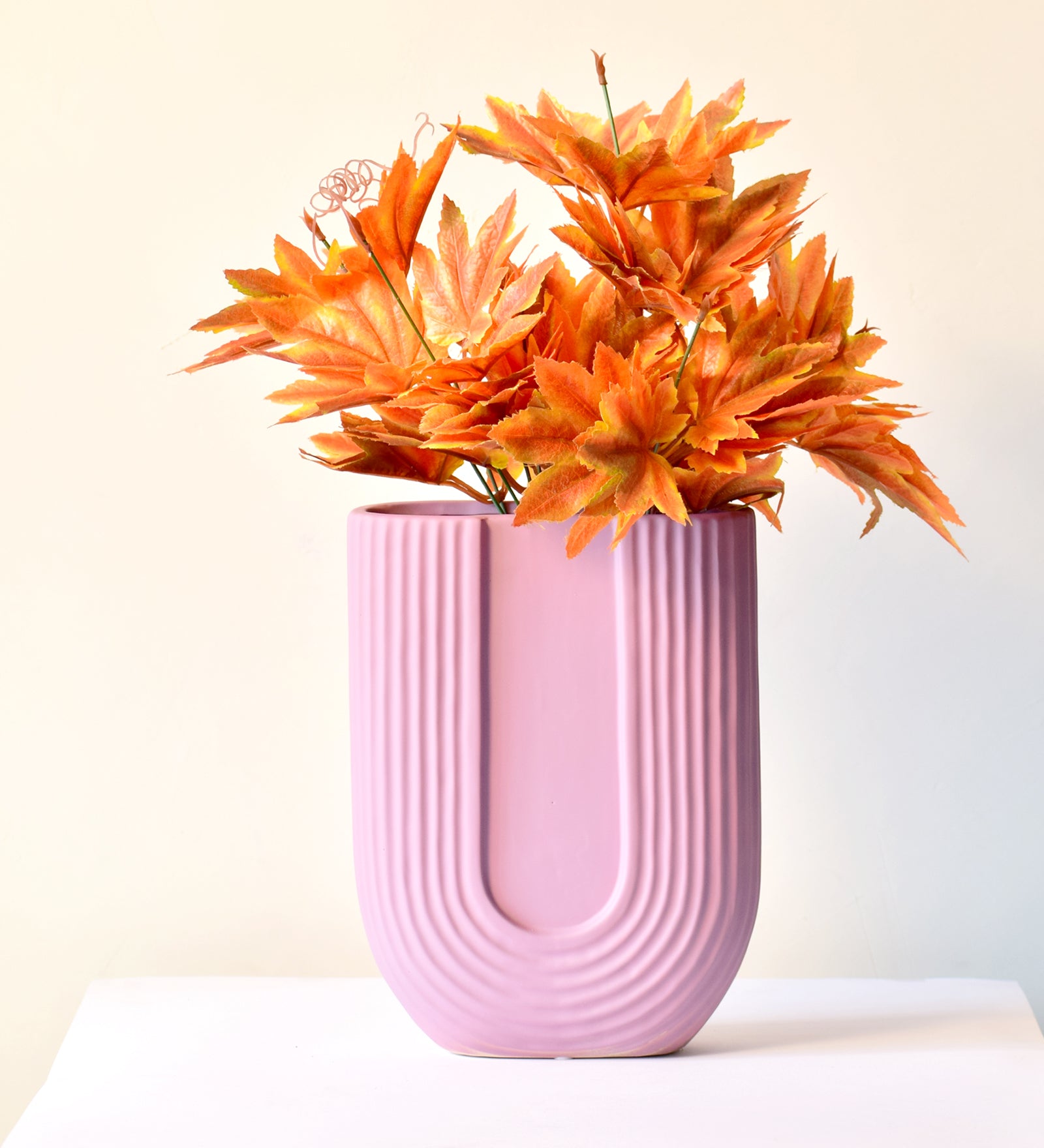 Sage U-shaped Vase