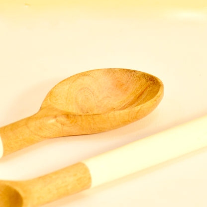 Wooden Serving Spoons Set