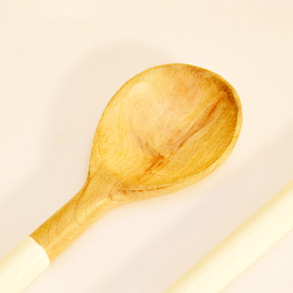 Wooden Serving Spoons Set